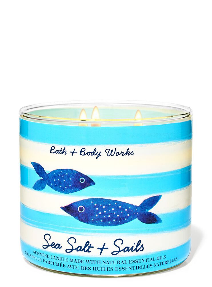 Sea Salt & Sails 3-Wick Candle 3-Wick Candle