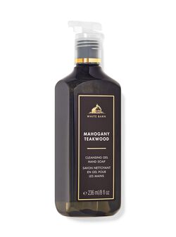 Mahogany Teakwood Cleansing Gel Hand Soap Mahogany Teakwood Cleansing Gel Hand Soap
