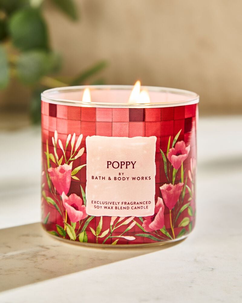 Poppy 3-Wick Candle 3-Wick Candle