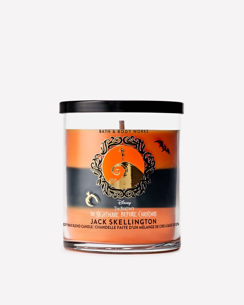 Jack Skellington Single Wick Candle Signature Single Wick Candle