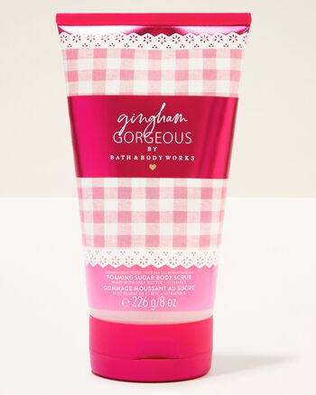 Gingham Gorgeous Foaming Sugar Body Scrub Foaming Sugar Body Scrub