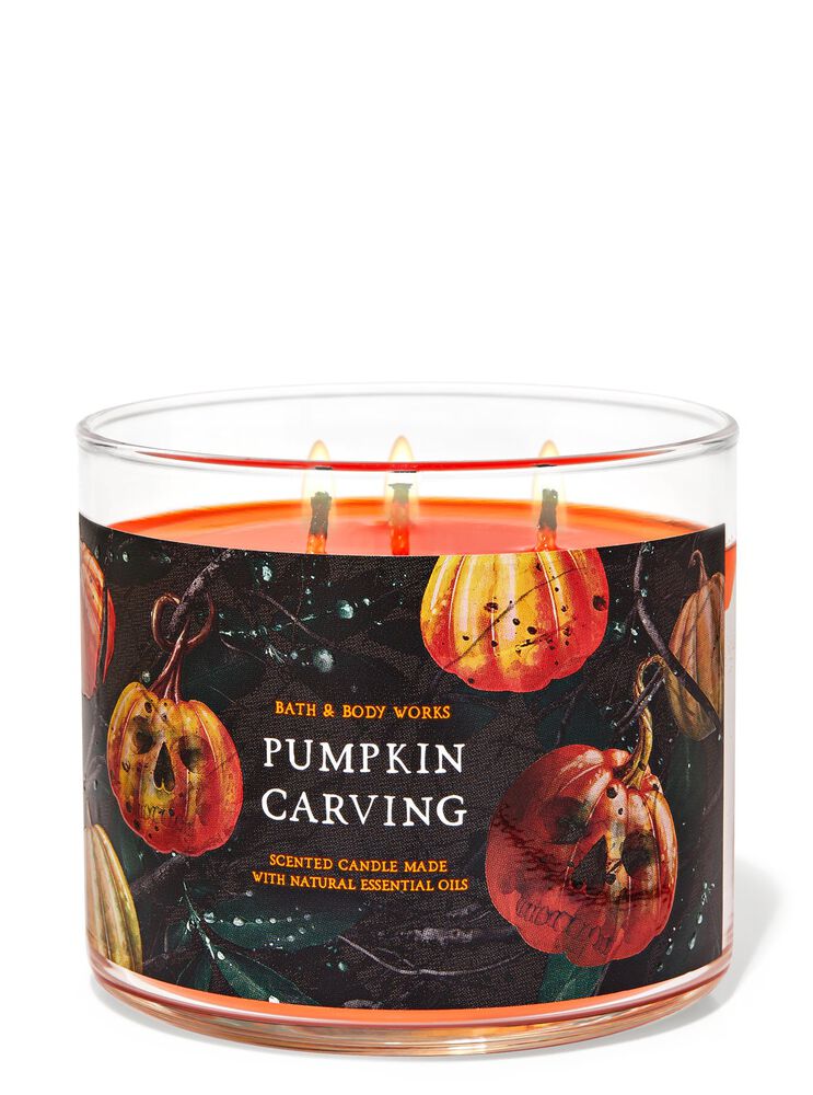 Pumpkin Carving 3-Wick Candle 3-Wick Candle