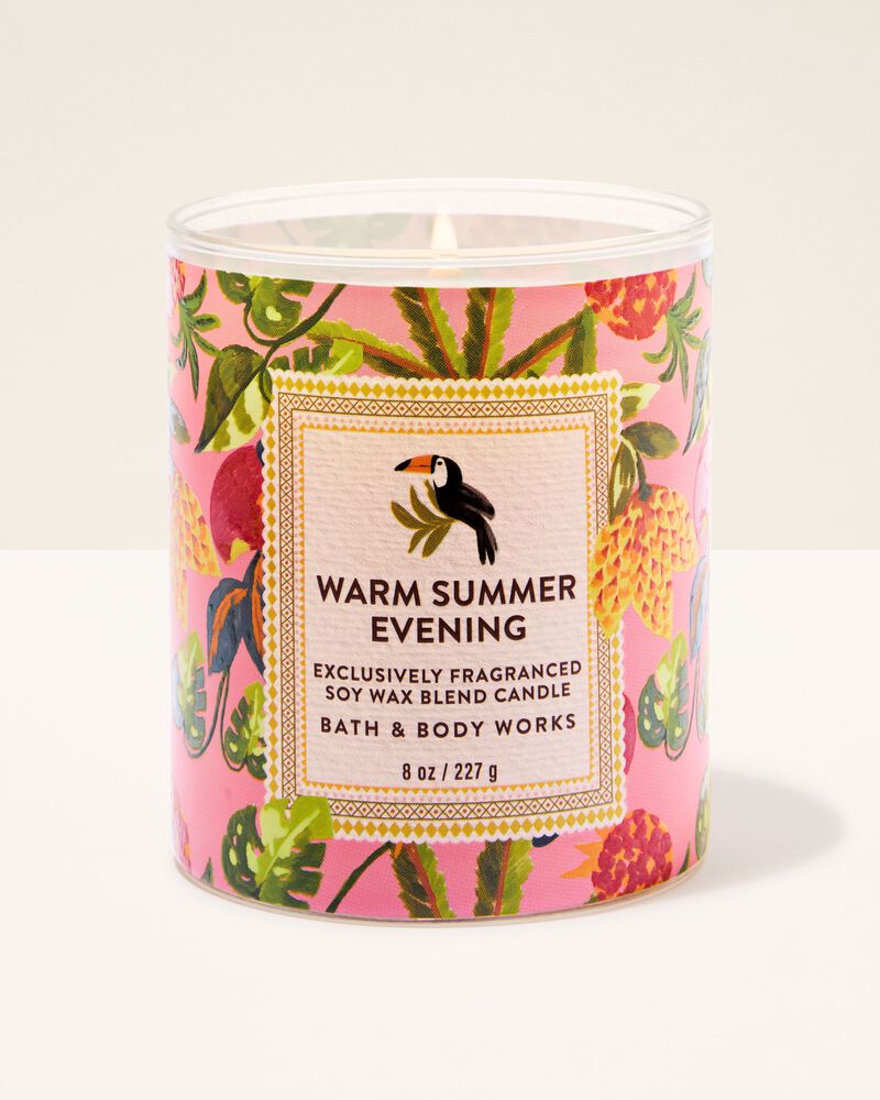 Warm Summer Evening Single Wick Candle Single Wick Candle