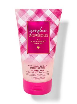 Gingham Gorgeous Foaming Sugar Scrub image number null