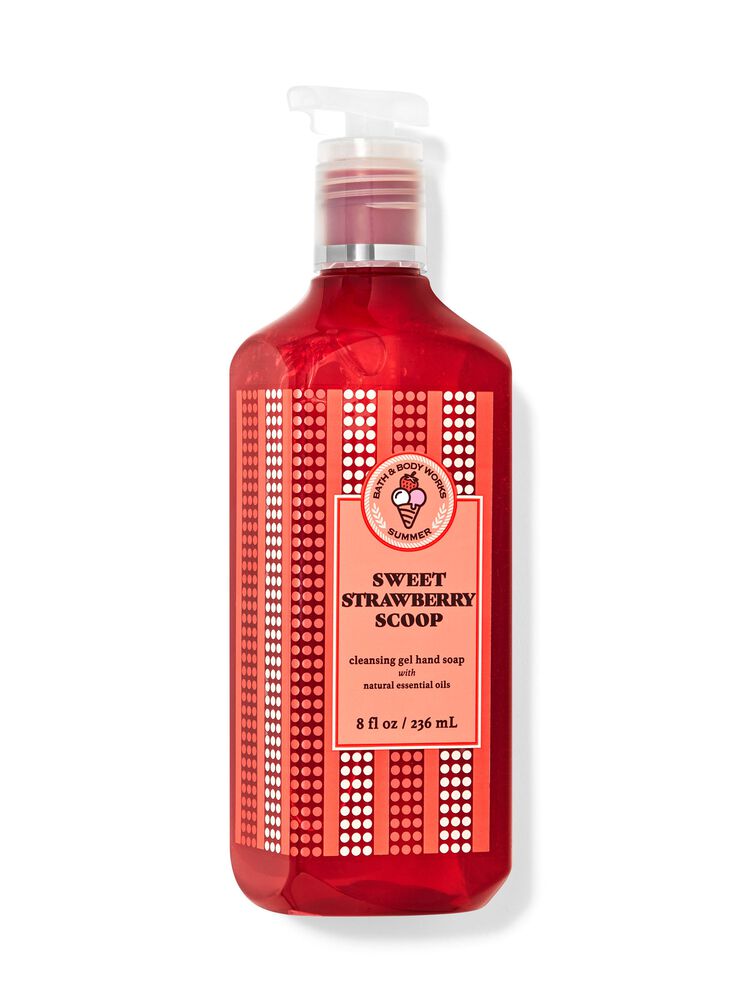 Sweet Strawberry Scoop Cleansing Gel Hand Soap Cleansing Gel Hand Soap