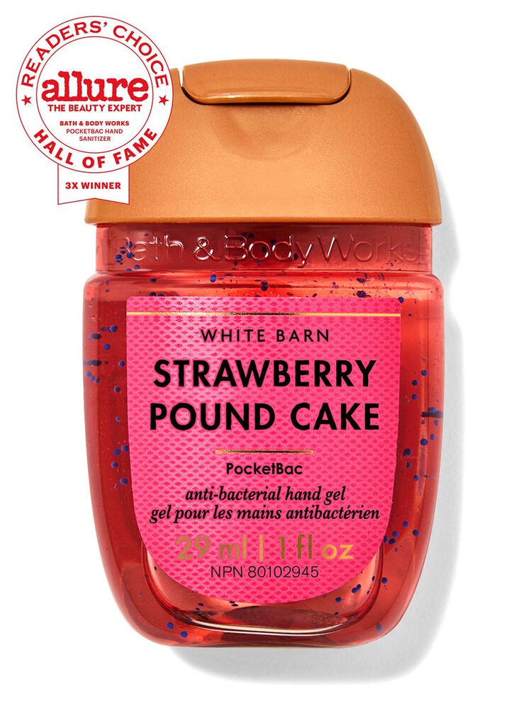 Strawberry Pound Cake PocketBac Hand Sanitizer PocketBac Hand Sanitizer