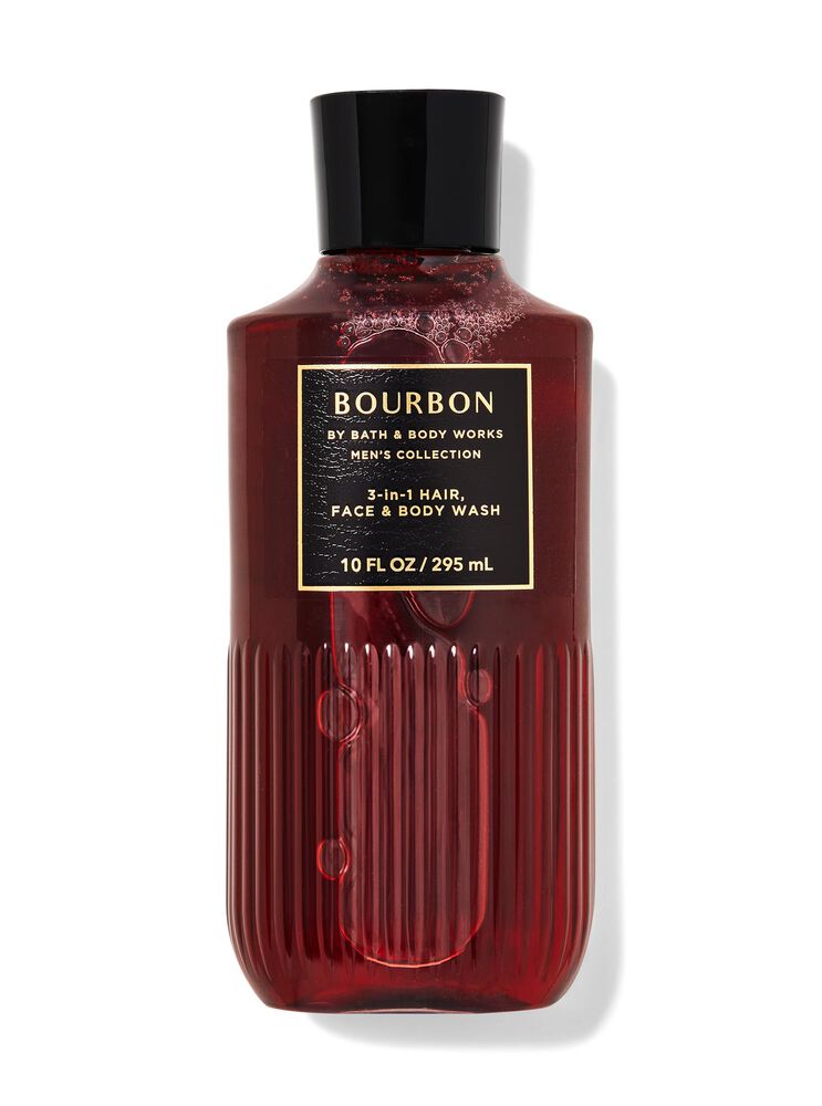 Bourbon 3-in-1 Hair, Face & Body Wash 3-in-1 Hair, Face & Body Wash