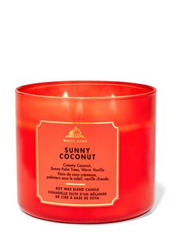 Sunny Coconut 3-Wick Candle image number null
