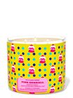 Pink Gumball 3-Wick Candle image number null