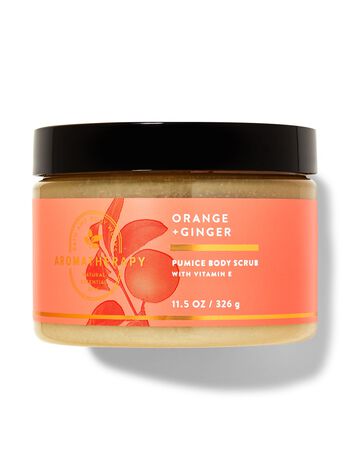Orange Ginger Pumice Body Scrub Pumice Body Scrub