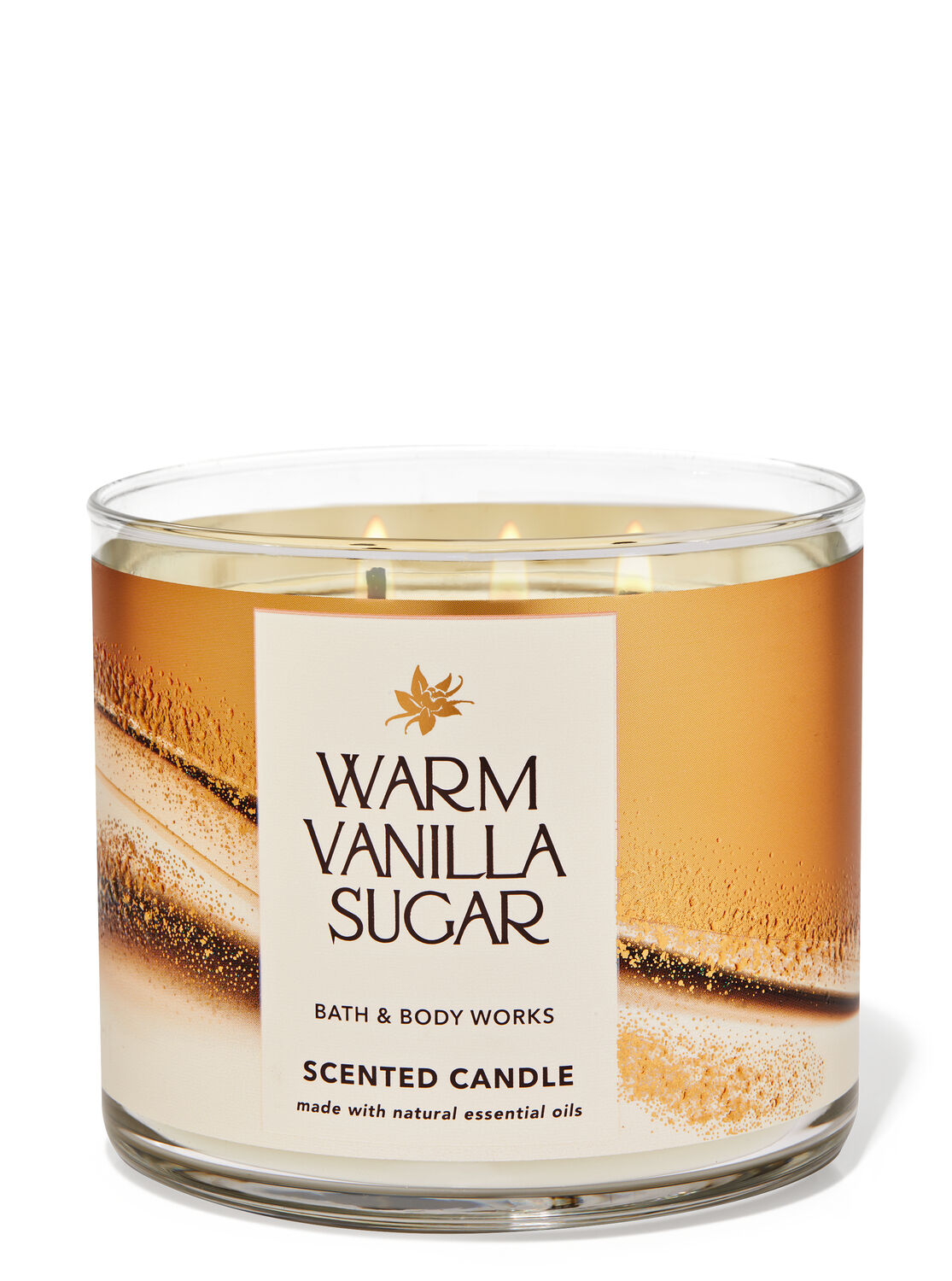 Buy Warm Vanilla Sugar 3-Wick Candle Online | Bath & Body