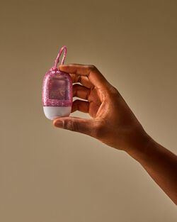 Pink Glitter PocketBac Holder image number null