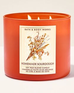 Homemade Sourdough 3-Wick Candle image number null