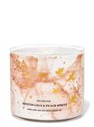 Honeysuckle & Peach Spritz 3-Wick Candle image number null