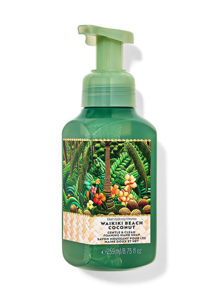 Waikiki Beach Coconut Gentle & Clean Foaming Hand Soap Gentle & Clean Foaming Hand Soap