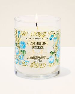 Clothesline Breeze Single Wick Candle image number null