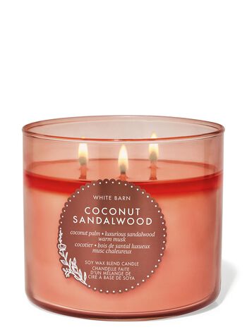 Coconut Sandalwood 3-Wick Candle 3-Wick Candle