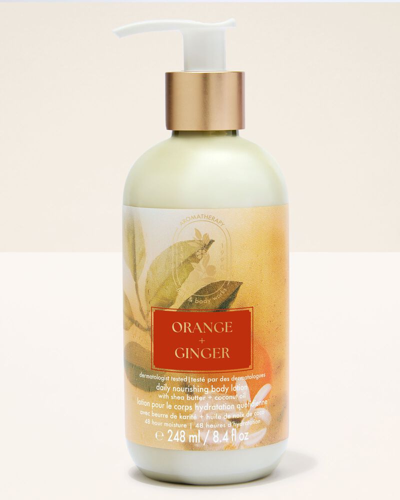 Orange Ginger Moisturizing Body Lotion Moisturizing Body Lotion