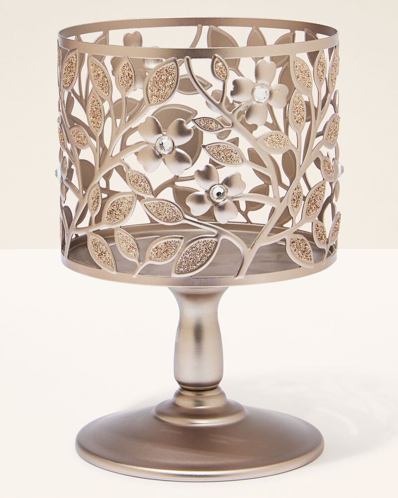 Dogwood Pedestal 3-Wick Candle Holder 3-Wick Candle Holder
