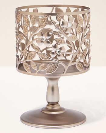 Dogwood Pedestal 3-Wick Candle Holder 3-Wick Candle Holder