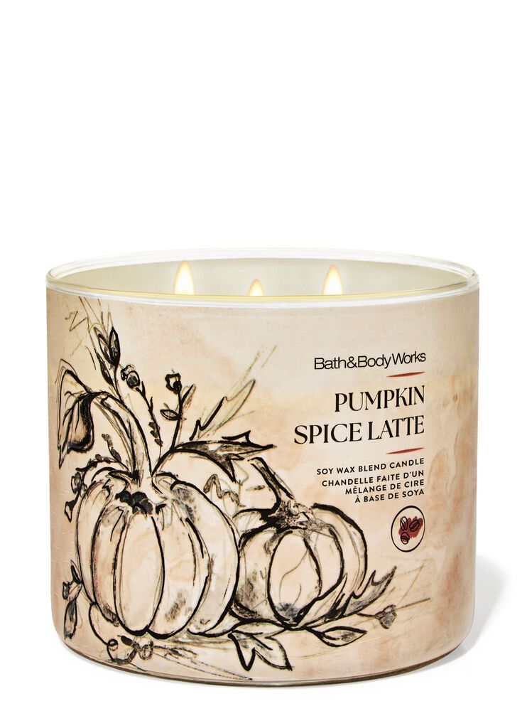 Pumpkin Spice Latte 3-Wick Candle 3-Wick Candle