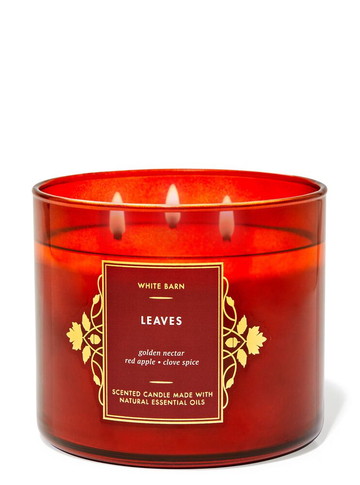 Leaves 3-Wick Candle 3-Wick Candle