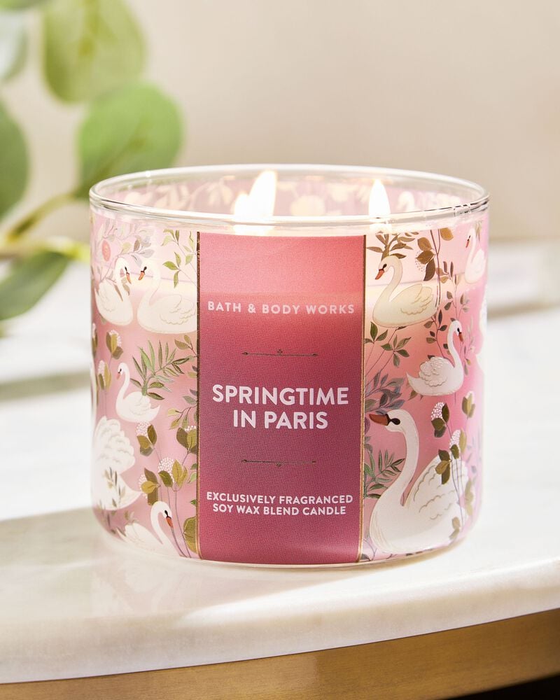 Springtime In Paris 3-Wick Candle 3-Wick Candle