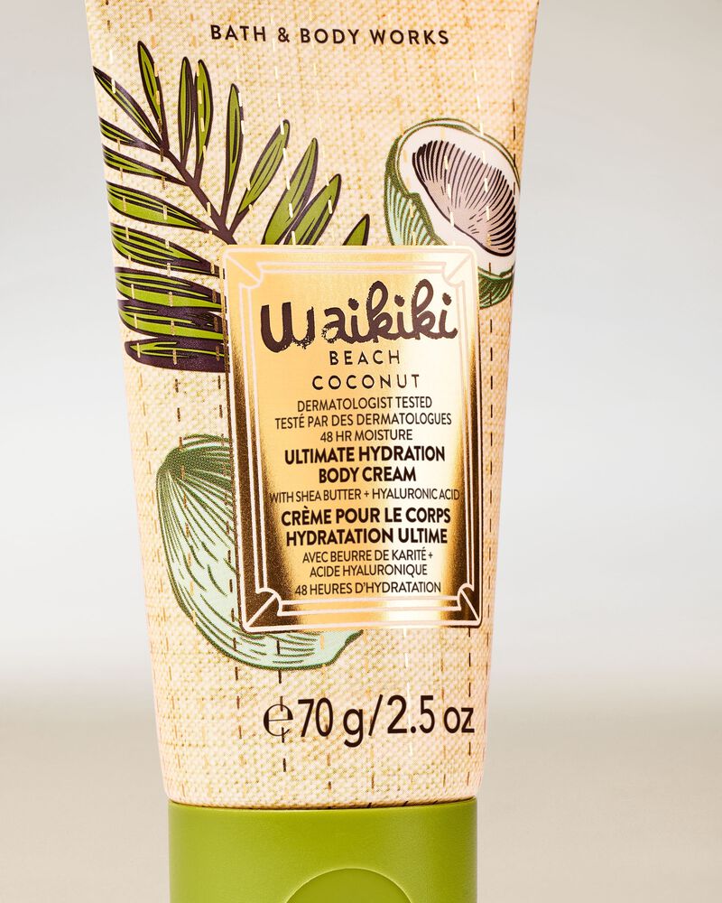 Waikiki Beach Coconut Travel Size Ultimate Hydration Body Cream Travel Size Ultimate Hydration Body Cream