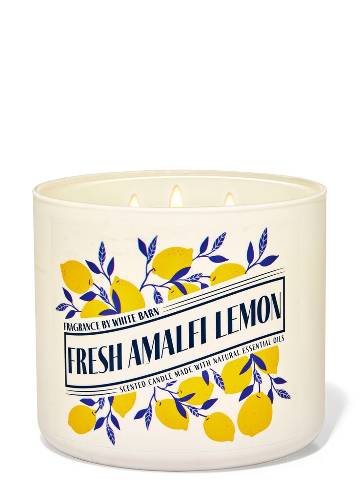 Fresh Amalfi Lemon 3-Wick Candle 3-Wick Candle