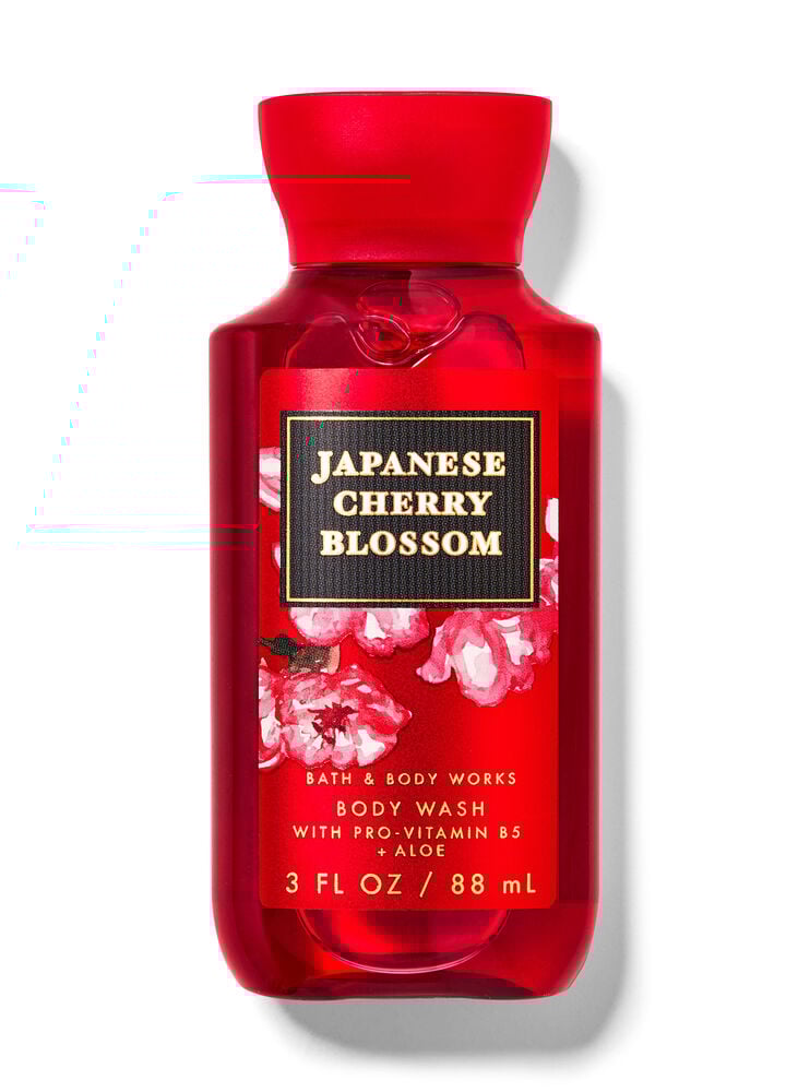 Japanese Cherry Blossom Travel Size Body Wash Travel Size Body Wash