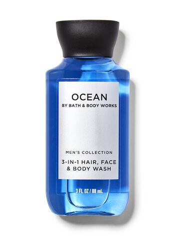 Ocean Travel Size 3-in-1 Hair, Face & Body Wash Travel Size 3-in-1 Hair, Face & Body Wash