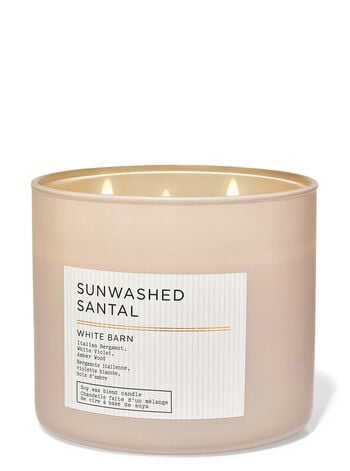 Sunwashed Santal 3-Wick Candle 3-Wick Candle