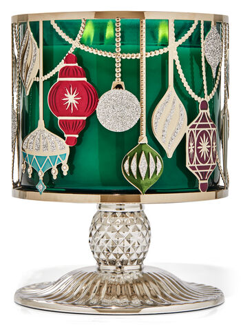 Ornament Pedestal 3-Wick Candle Holder 3-Wick Candle Holder