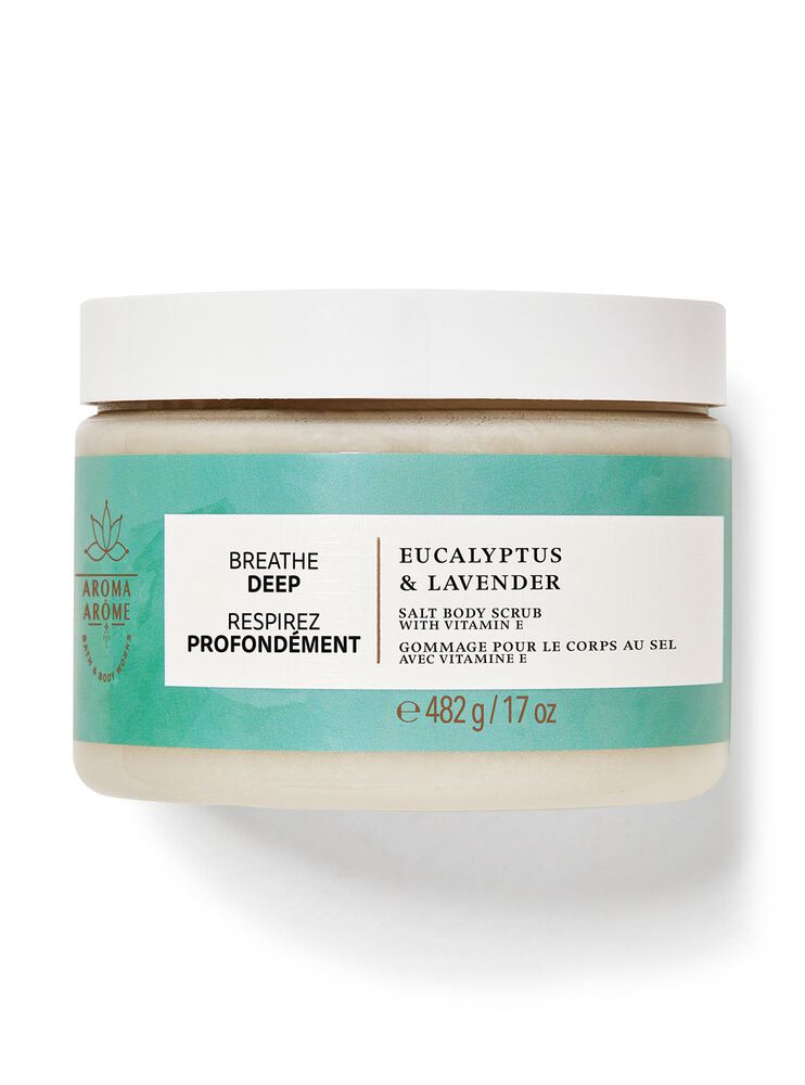 Eucalyptus Lavender Salt Body Scrub Salt Body Scrub