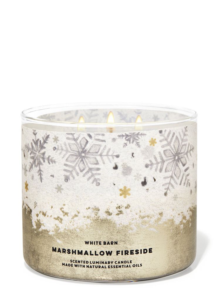 Marshmallow Fireside 3-Wick Candle 3-Wick Candle
