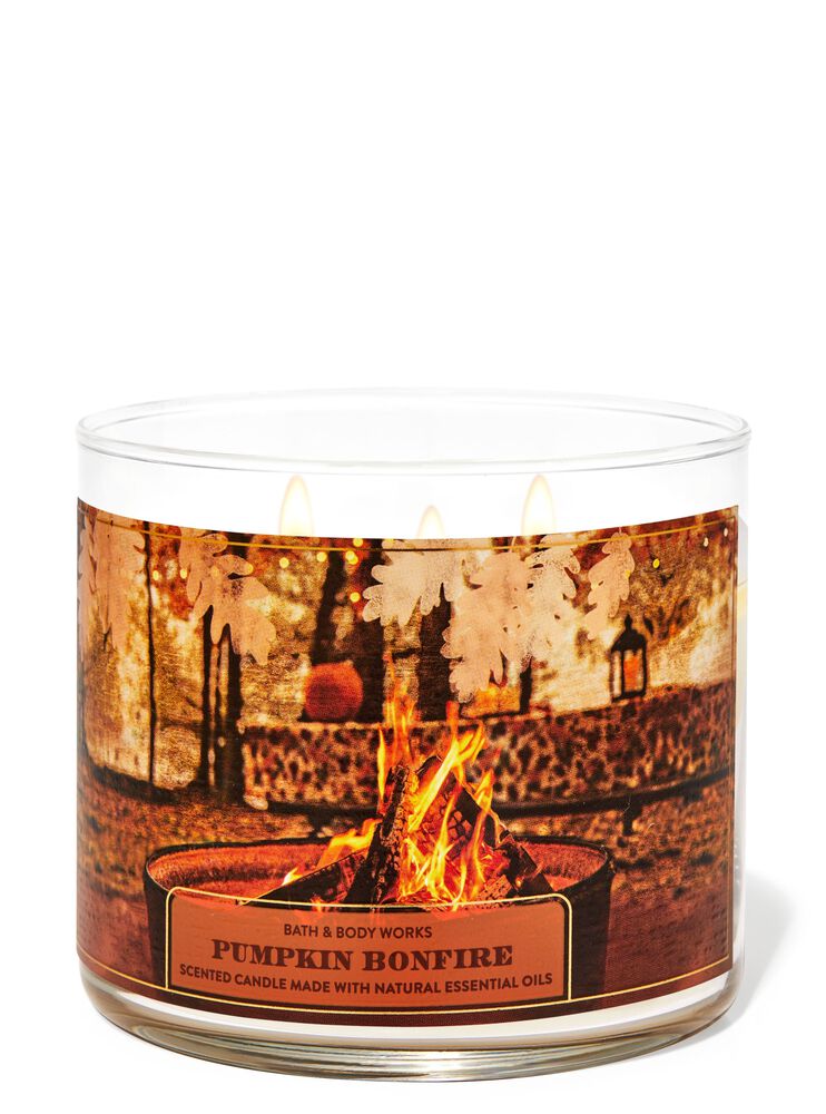 Pumpkin Bonfire 3-Wick Candle 3-Wick Candle