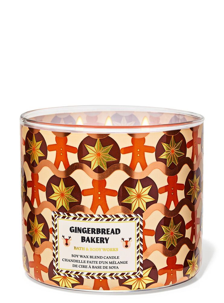 Gingerbread Bakery 3-Wick Candle 3-Wick Candle