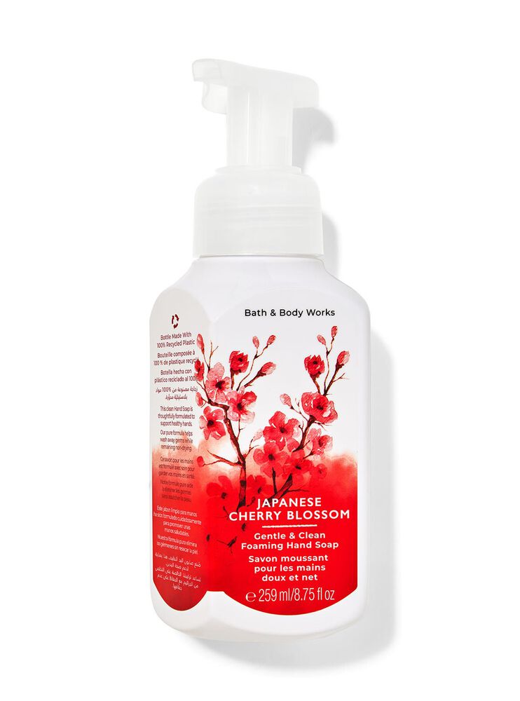 Japanese Cherry Blossom Gentle & Clean Foaming Hand Soap Gentle & Clean Foaming Hand Soap