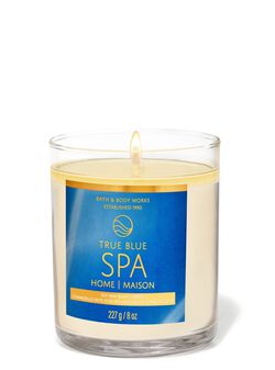 True Blue Spa Single Wick Candle True Blue Spa Single Wick Candle