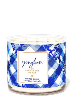 Gingham 3-Wick Candle Gingham 3-Wick Candle