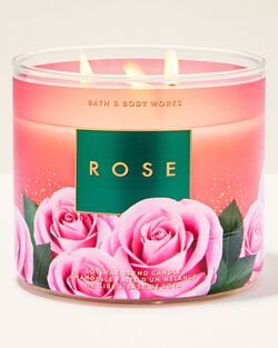 Rose 3-Wick Candle image number null