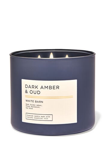 Dark Amber & Oud 3-Wick Candle 3-Wick Candle