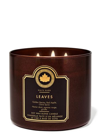 Leaves 3-Wick Candle 3-Wick Candle