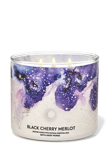 Black Cherry Merlot 3-Wick Candle 3-Wick Candle