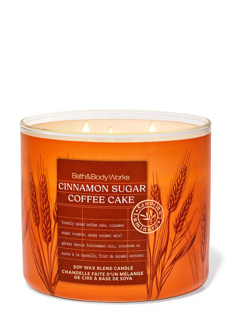 Cinnamon Sugar Coffee Cake 3-Wick Candle 3-Wick Candle