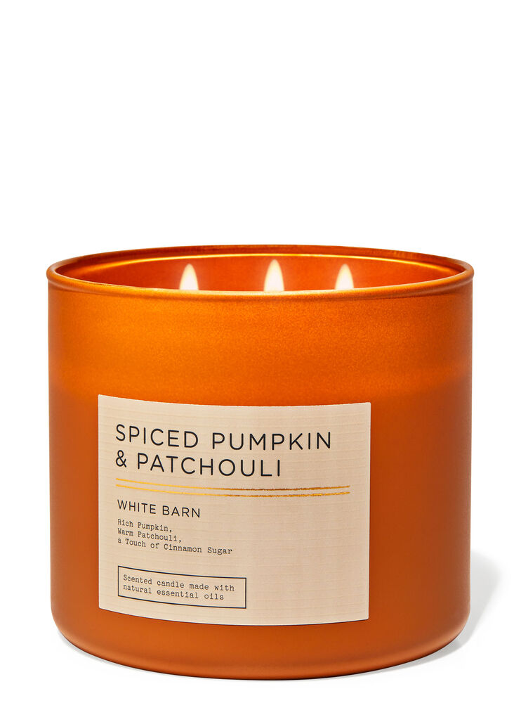 Spiced Pumpkin & Patchouli 3-Wick Candle 3-Wick Candle