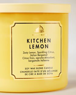 Kitchen Lemon 3-Wick Candle image number null