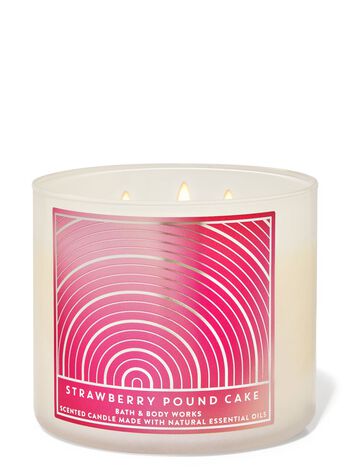 Strawberry Pound Cake 3-Wick Candle 3-Wick Candle