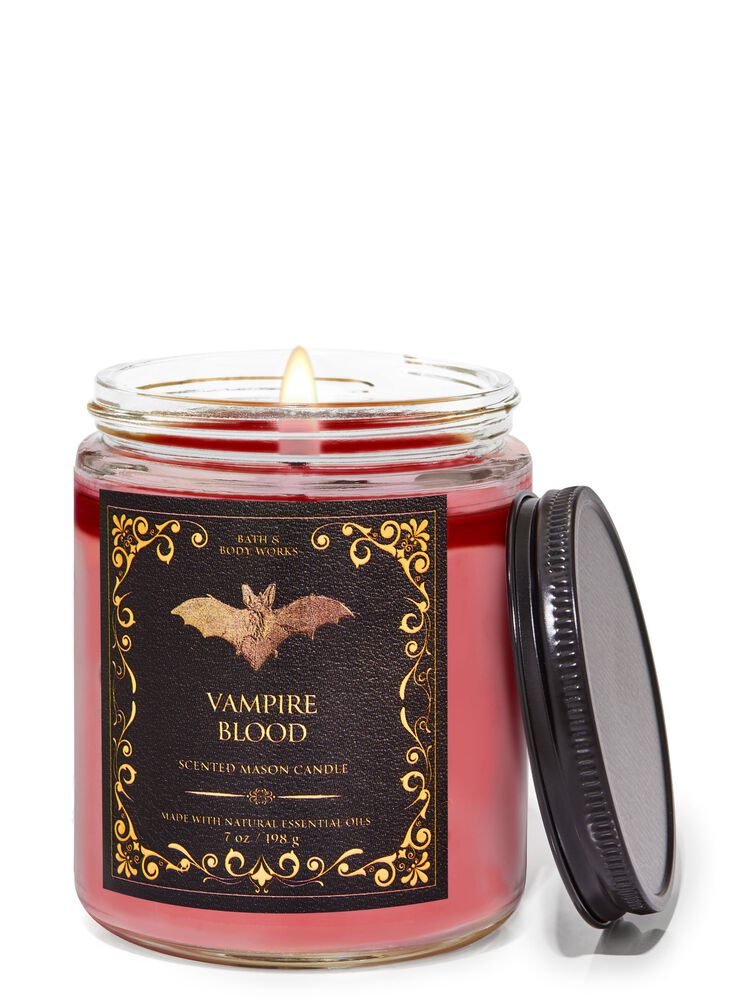 Vampire Blood Mason Single Wick Candle Single Wick Candle