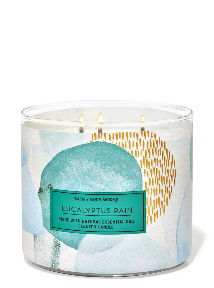 Eucalyptus Rain 3-Wick Candle 3-Wick Candle